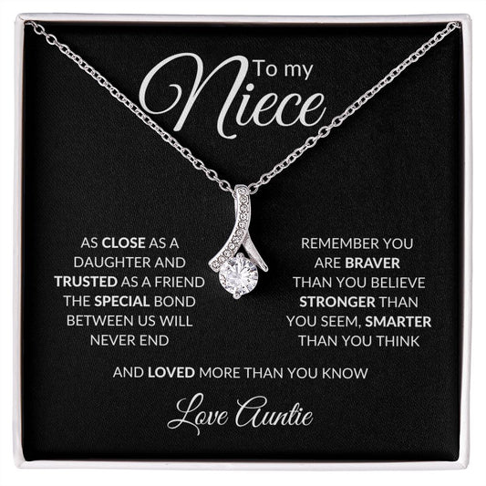 To my Niece from Auntie - Alluring Beauty Necklace
