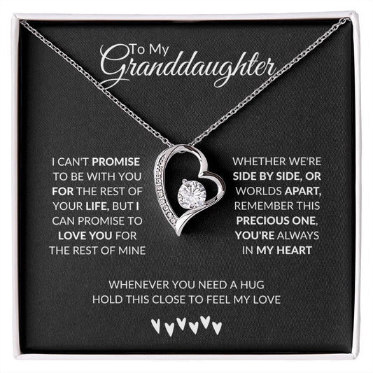 Granddaughter Forever Love Necklace - classic